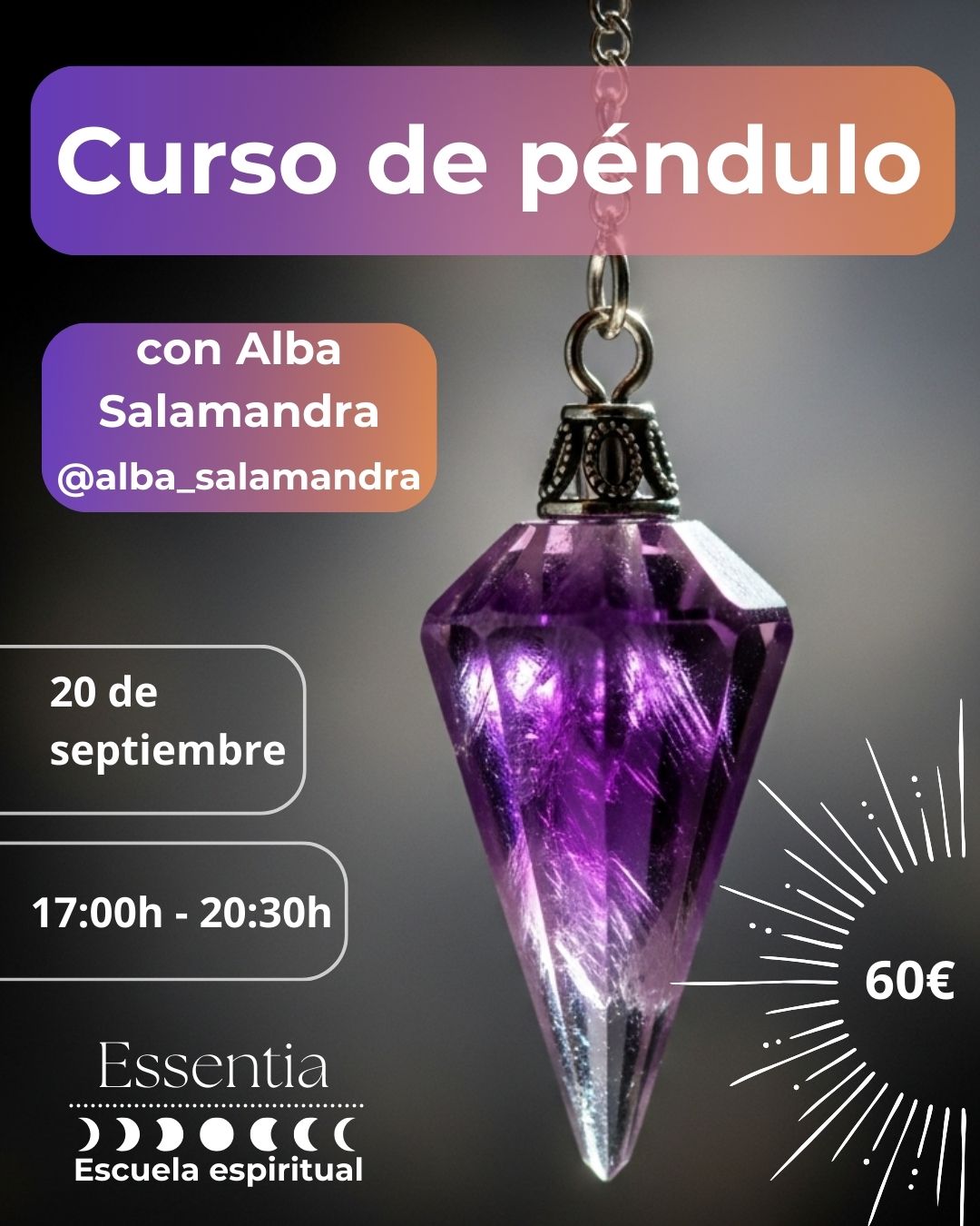Curso de péndulo 20 de septiembre