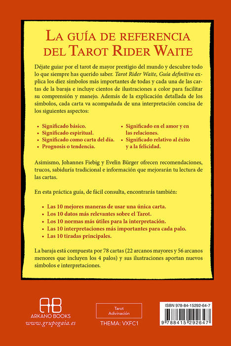 Tarot Rider Waite: guía definitiva