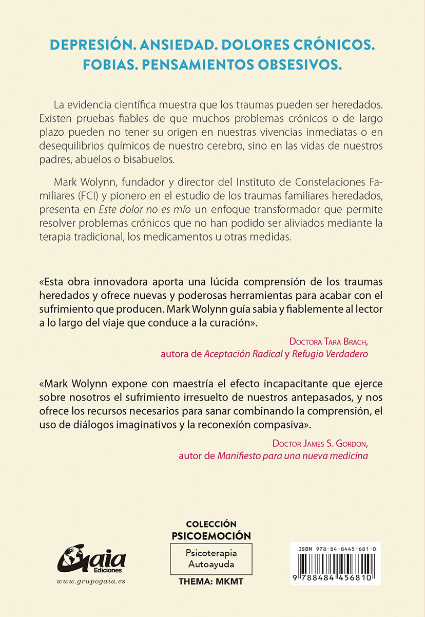 Aquest dolor no és meu