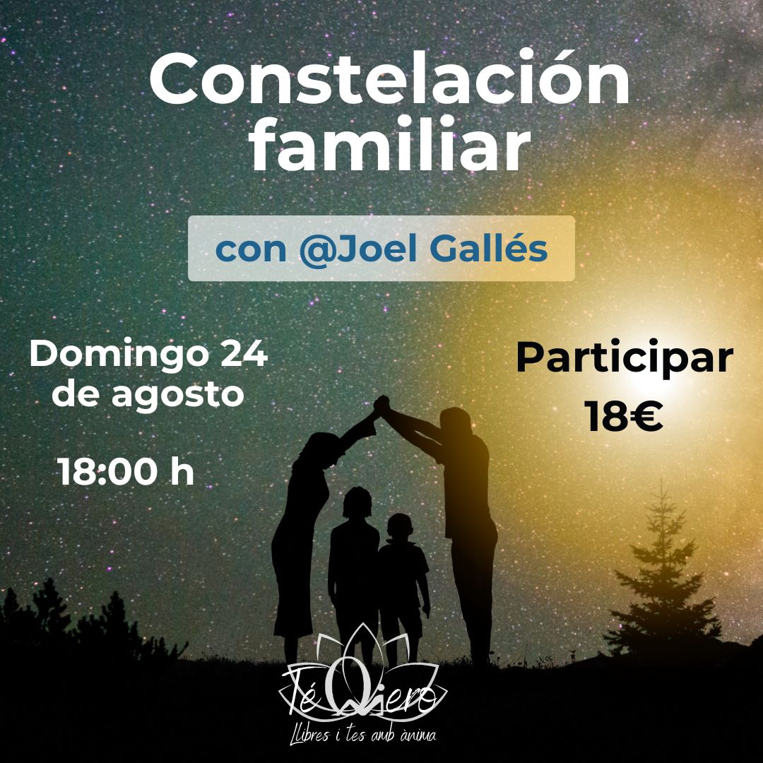 Constelaciones familiares (24/08/25) - Entrada para participar