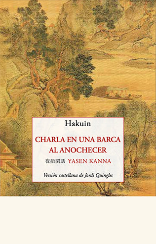 Xerrada en una barca al capvespre