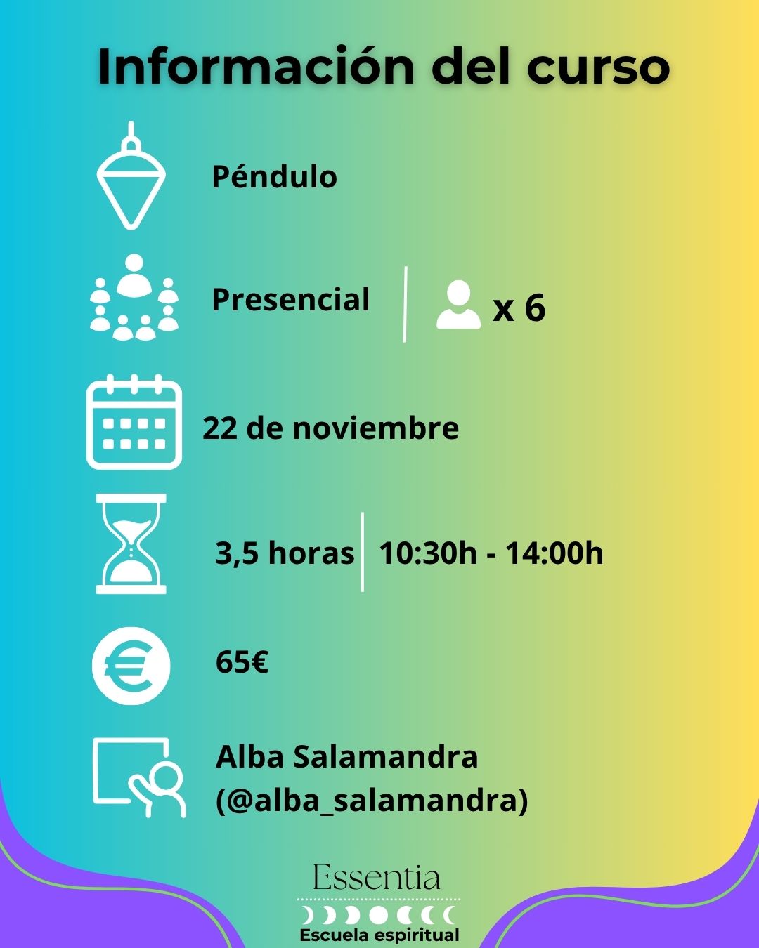 Curso de péndulo Nivel 2 (22/11/25)