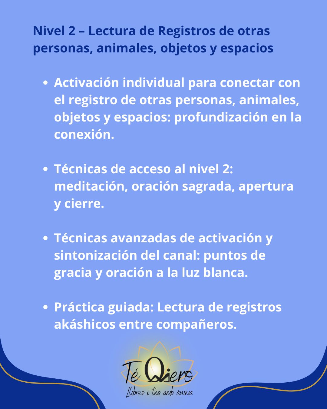 Curso Registros Akáshicos (Niveles 1 y 2)